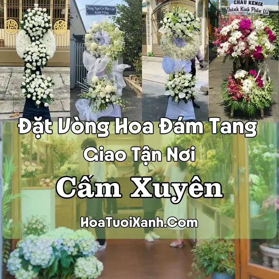 Hoa đám tang Cẩm Xuyên