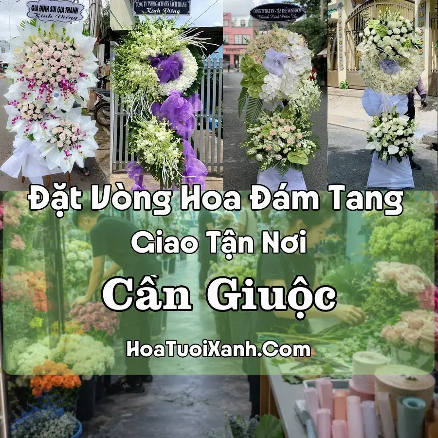 Hoa Đám Tang Cần Giuộc (Xã Cần Giuộc, Tây Ninh mới)