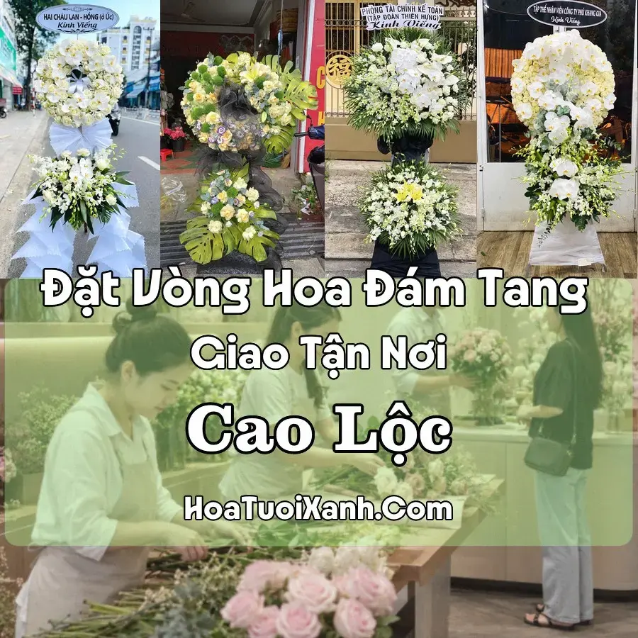 Hoa đám tang Cao Lộc