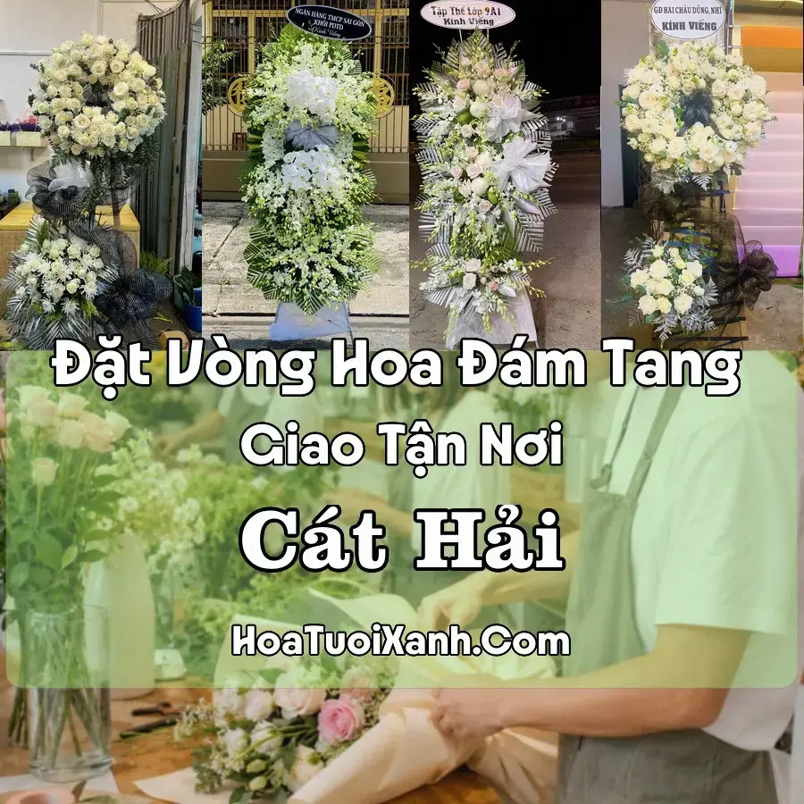 Hoa đám tang Cát Hải