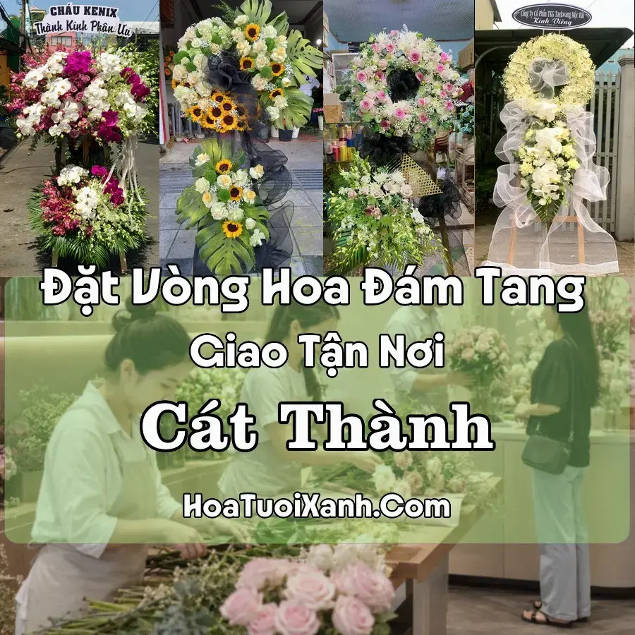 Hoa Đám Tang Cát Thành (Xã Cát Thành, Ninh Bình mới)