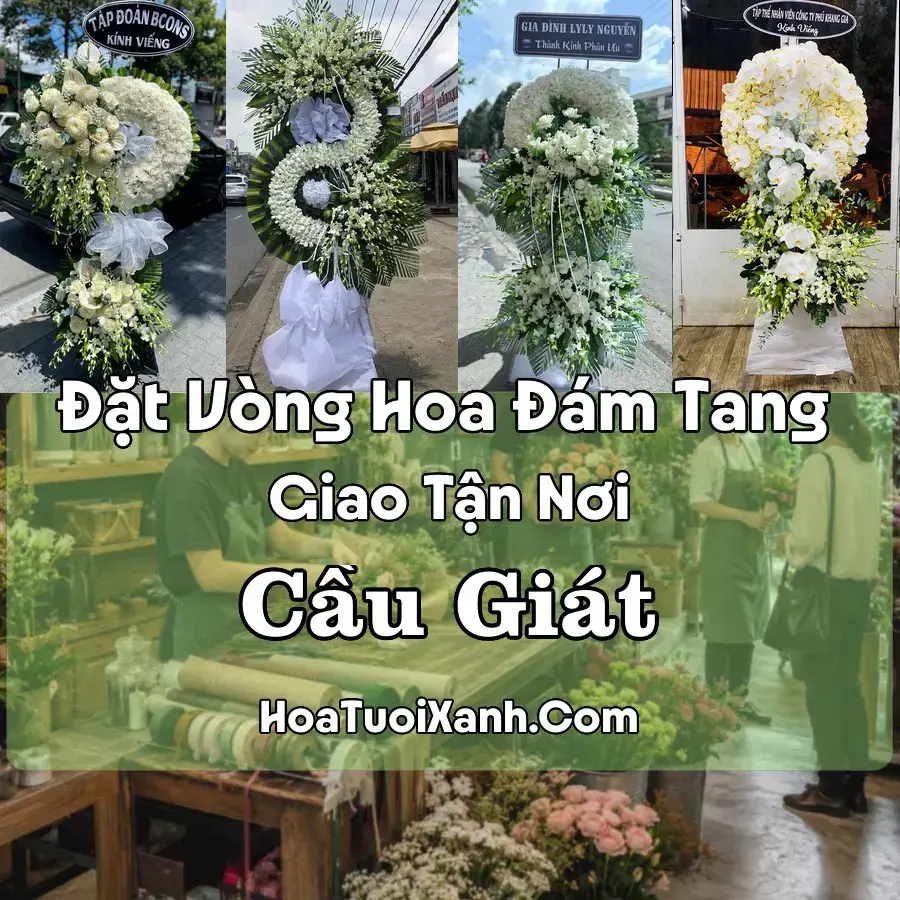 Hoa đám tang Cầu Giát