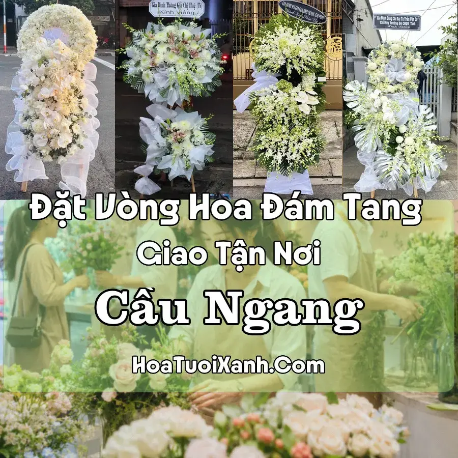 Hoa đám tang Cầu Ngang