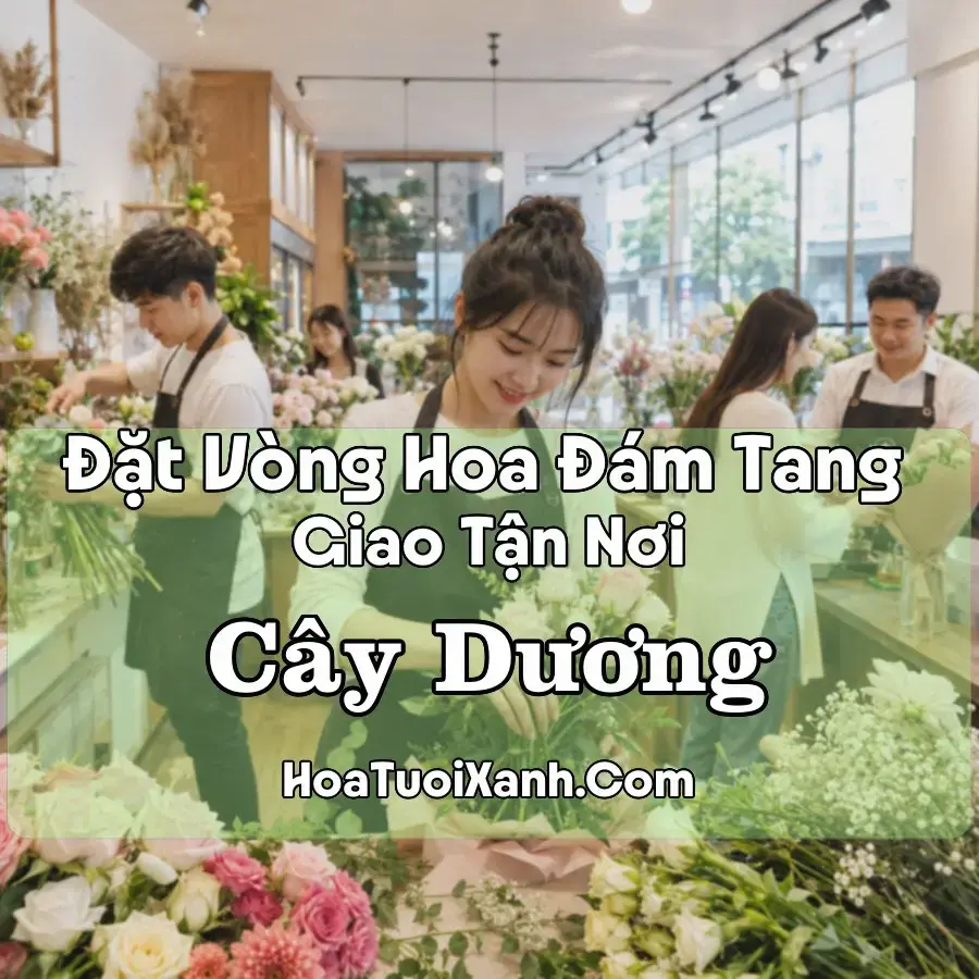 Hoa Đám Tang Cây Dương (Xã Hiệp Hưng, Cần Thơ mới)
