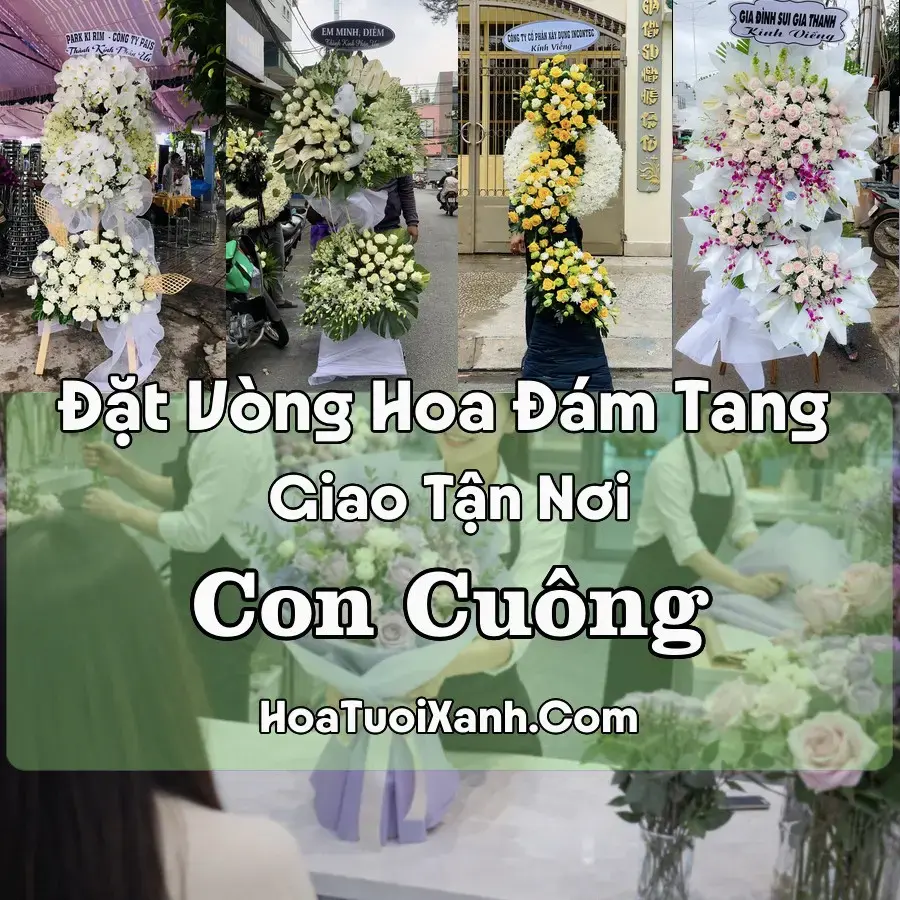 Hoa Đám Tang Con Cuông (Xã Con Cuông, Nghệ An mới)
