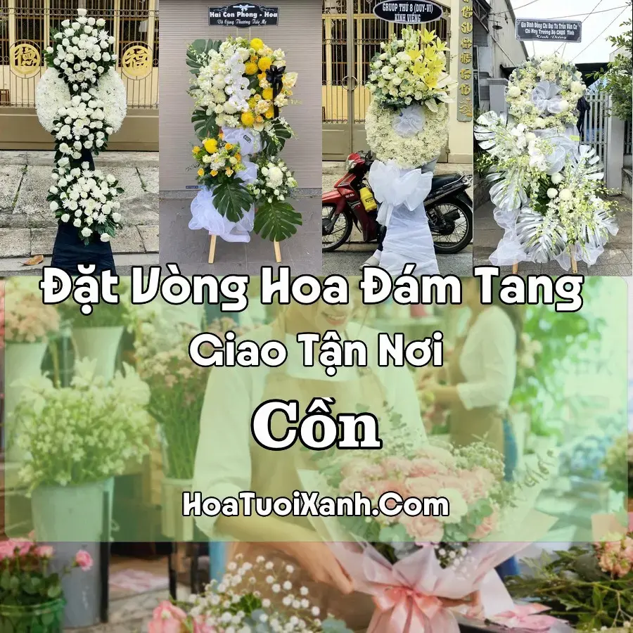 Hoa đám tang Cồn