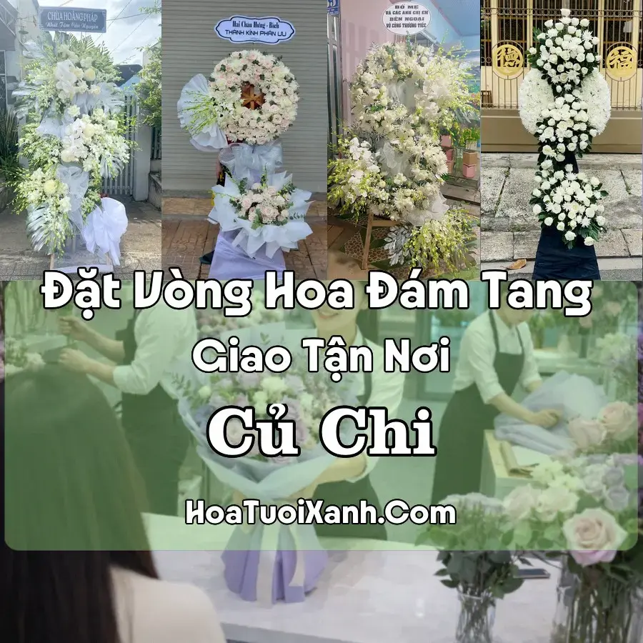Hoa Đám Tang Củ Chi (Xã Củ Chi, Tân An Hội, TP.HCM mới)