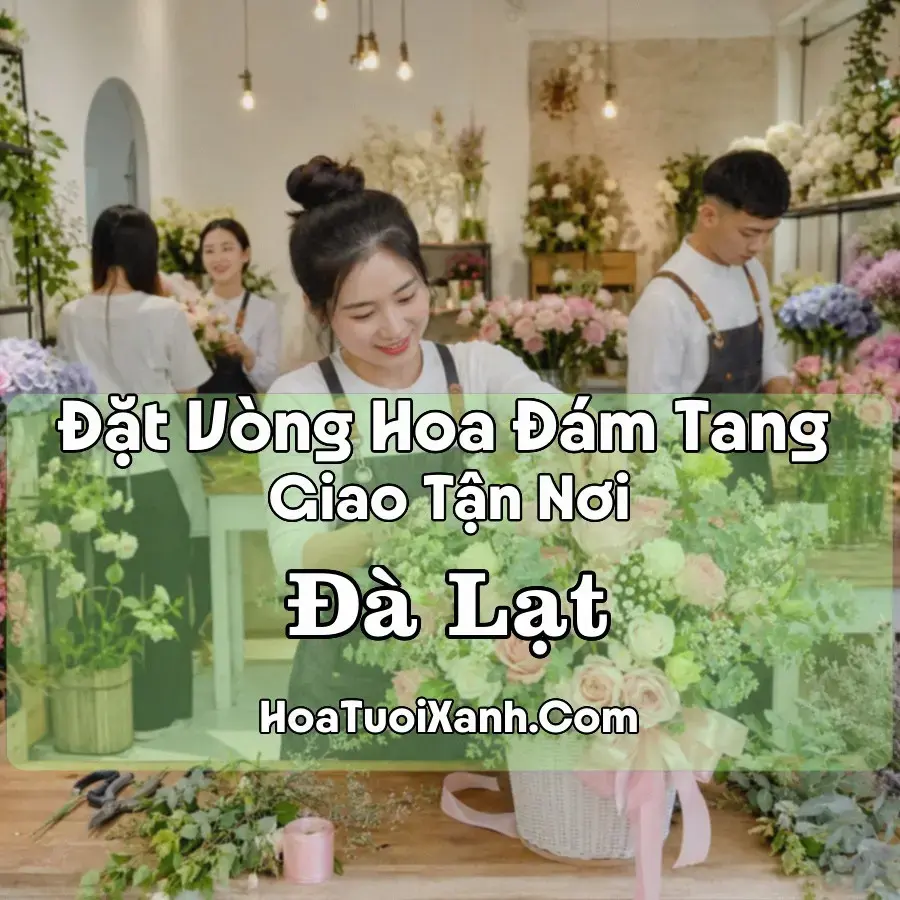 Hoa Đám Tang Đà Lạt (Phường Xuân Hương – Đà Lạt, Lâm Đồng mới)