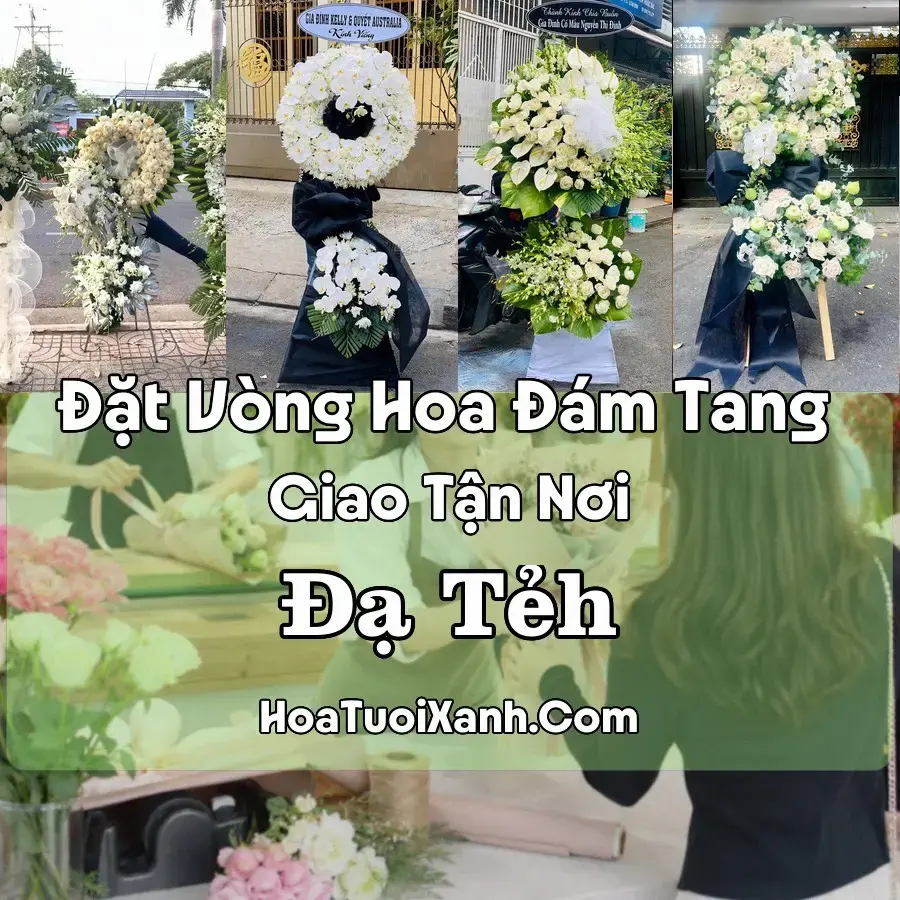 Hoa đám tang Đạ Tẻh