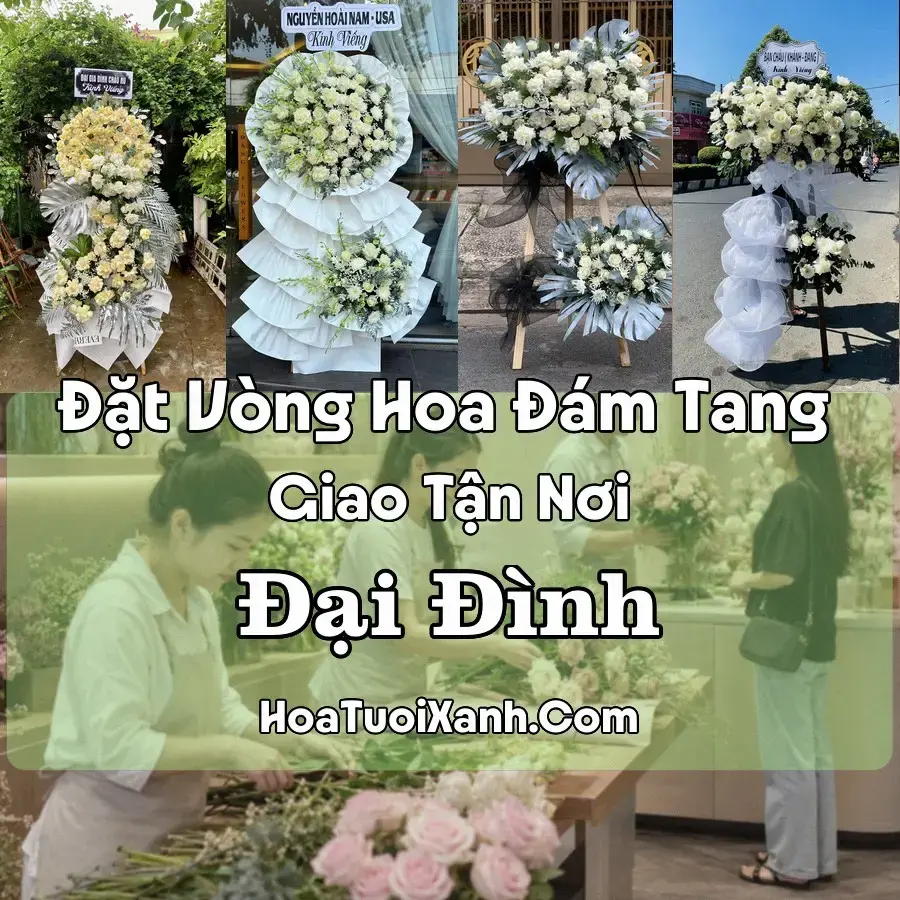 Hoa Đám Tang Đại Đình (Xã Đại Đình, Phú Thọ mới)