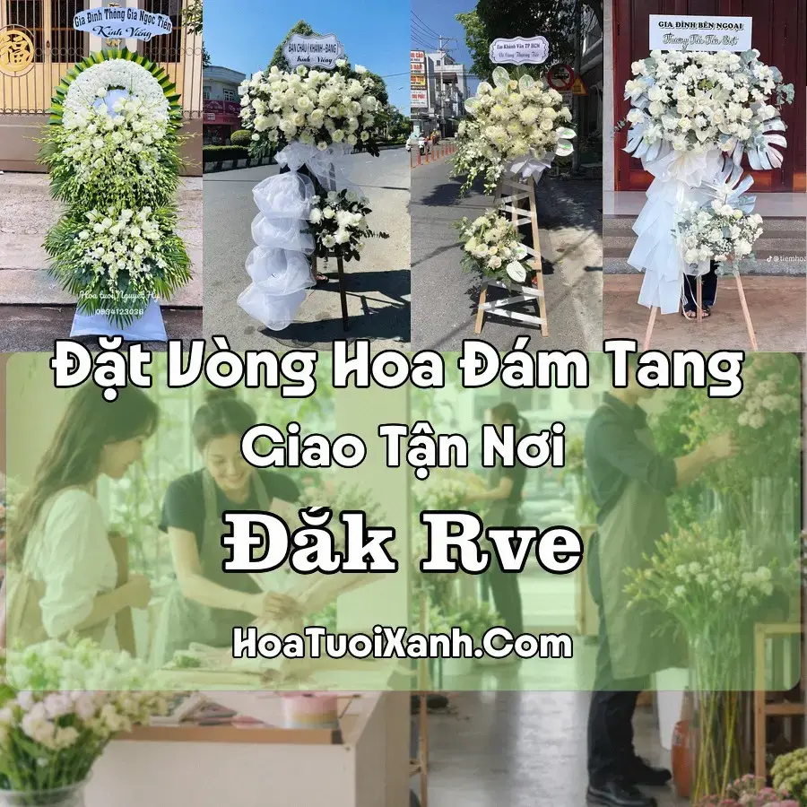 Hoa đám tang Đắk Rve