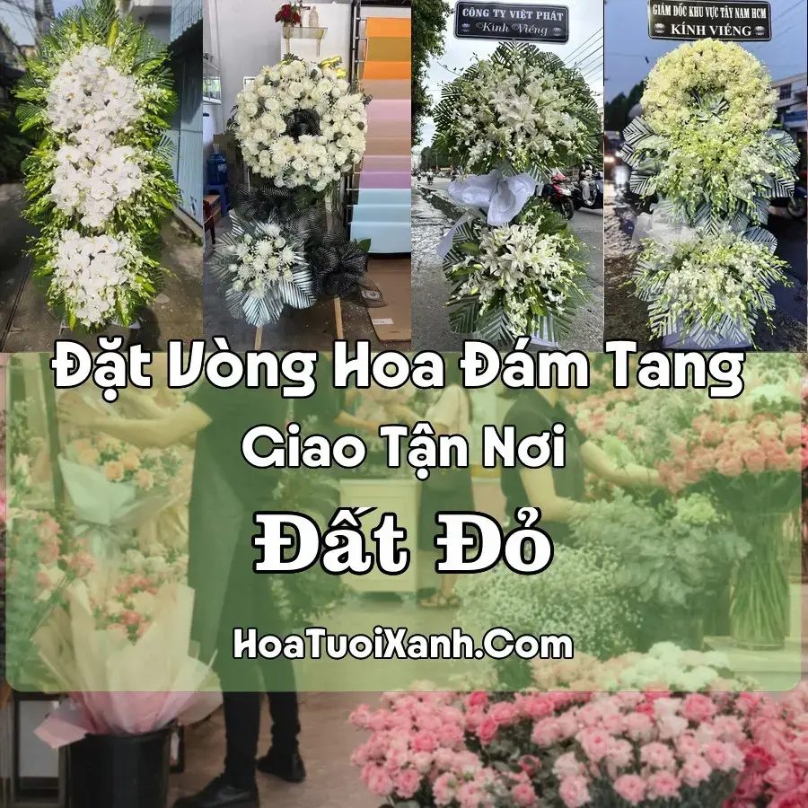 Hoa đám tang Đất Đỏ