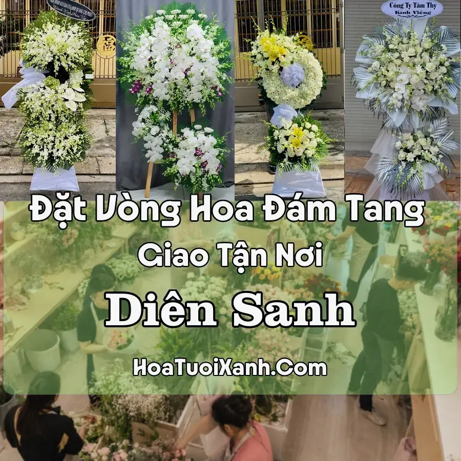 Hoa Đám Tang Diên Sanh (Xã Diên Sanh, Quảng Trị mới)