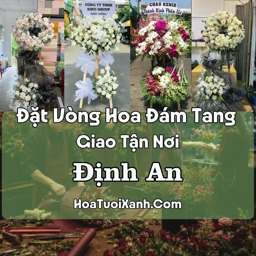 Hoa đám tang Định An