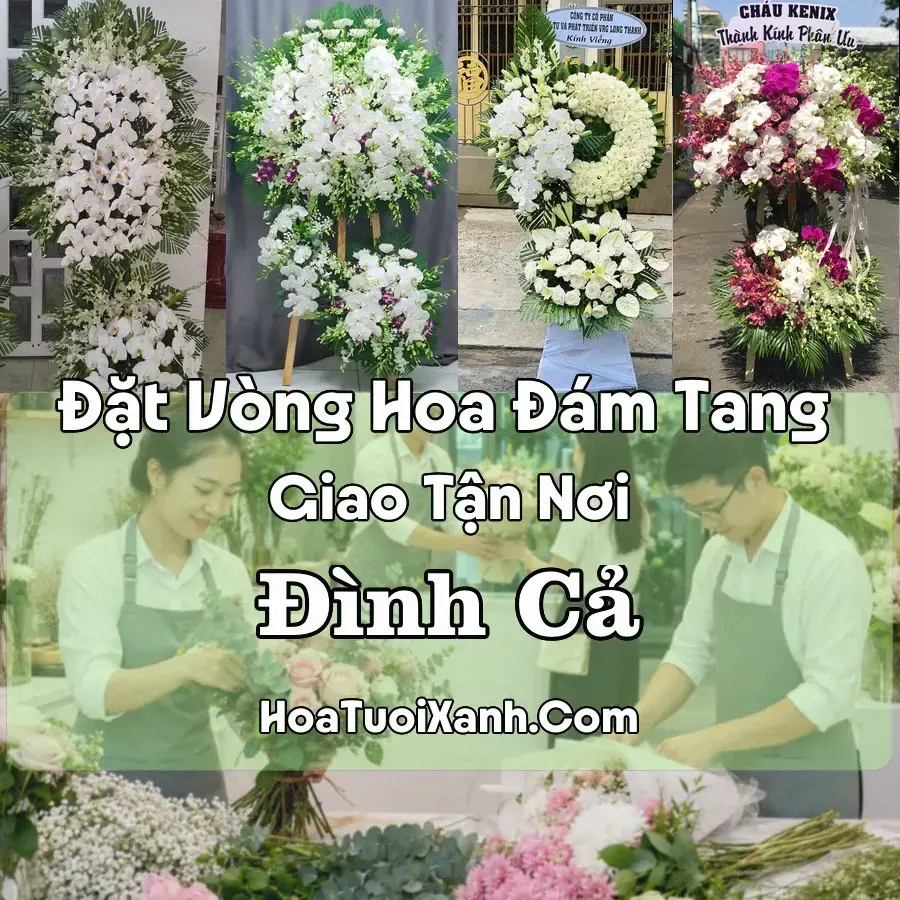 Hoa Đám Tang Đình Cả (Xã Võ Nhai, Thái Nguyên mới)