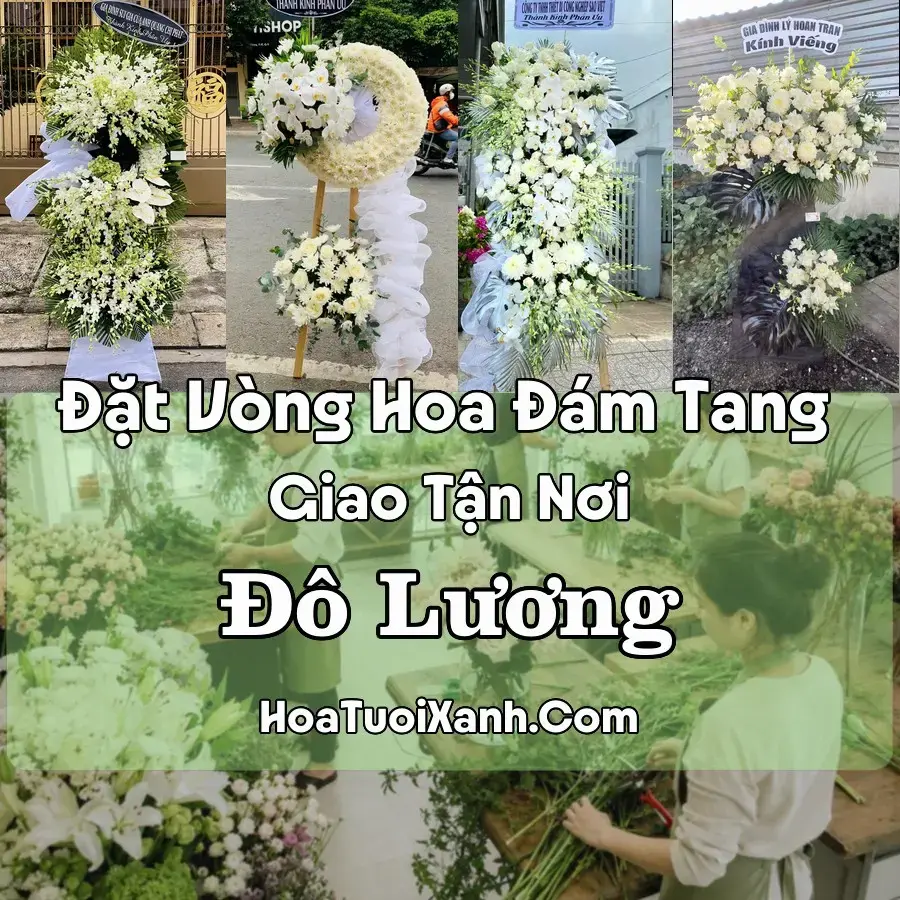 Hoa đám tang Đô Lương