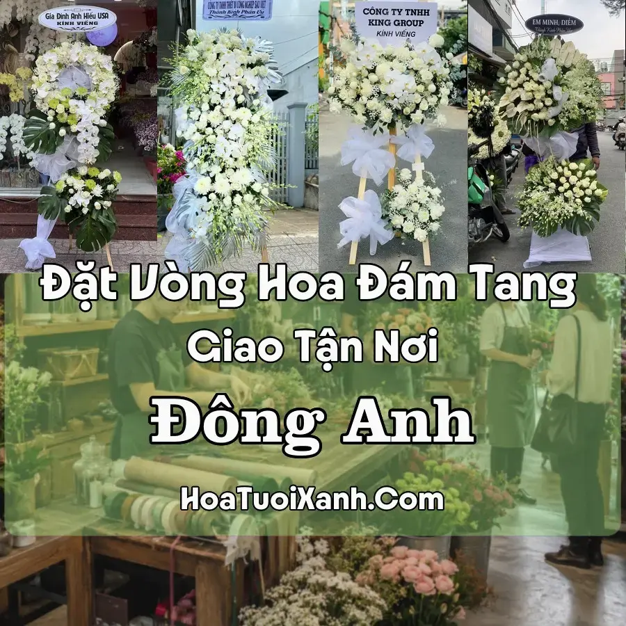 Hoa đám tang Đông Anh