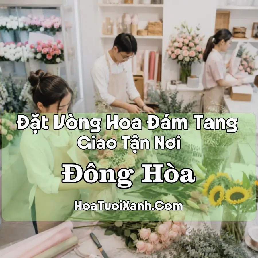 Hoa đám tang Đông Hòa