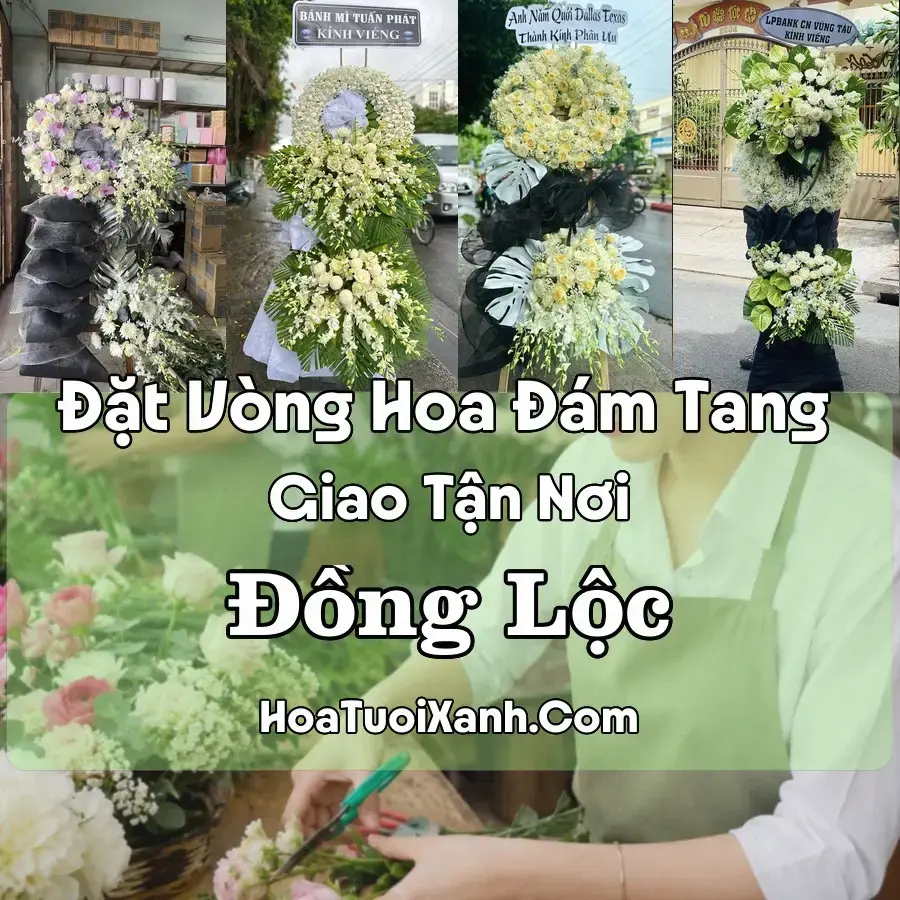 Hoa đám tang Đồng Lộc