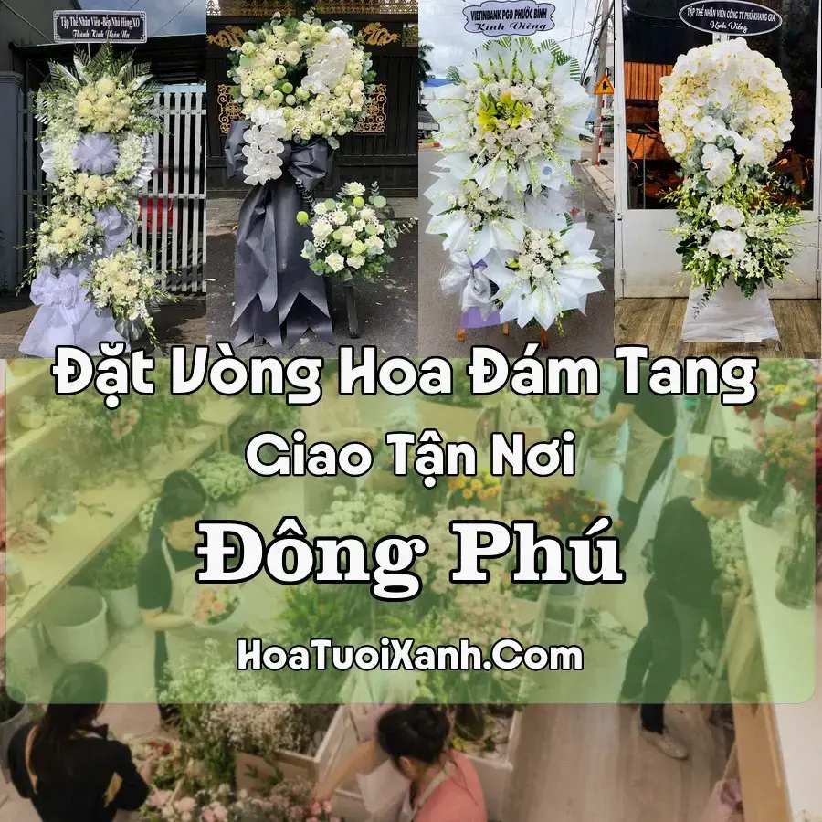 Hoa Đám Tang Đông Phú (Xã Quế Sơn, Đà Nẵng mới)