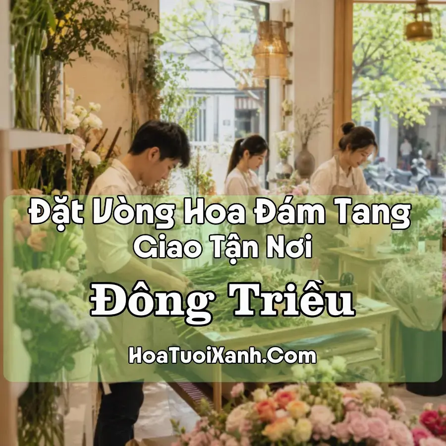 Hoa đám tang Đông Triều