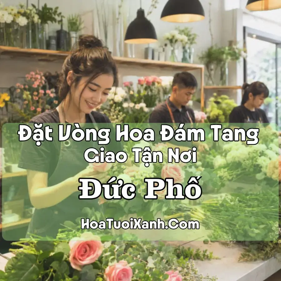 Hoa Đám Tang Đức Phổ (Xã Khánh Cường; Phường Đức Phổ, Quảng Ngãi mới)