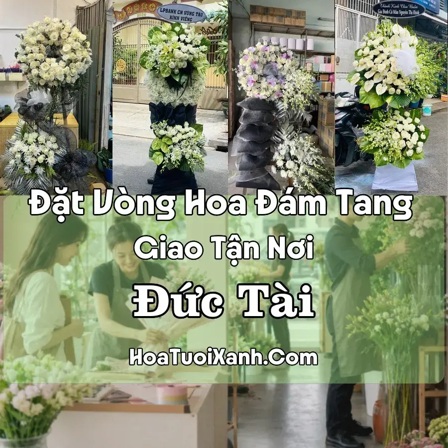 Hoa đám tang Đức Tài