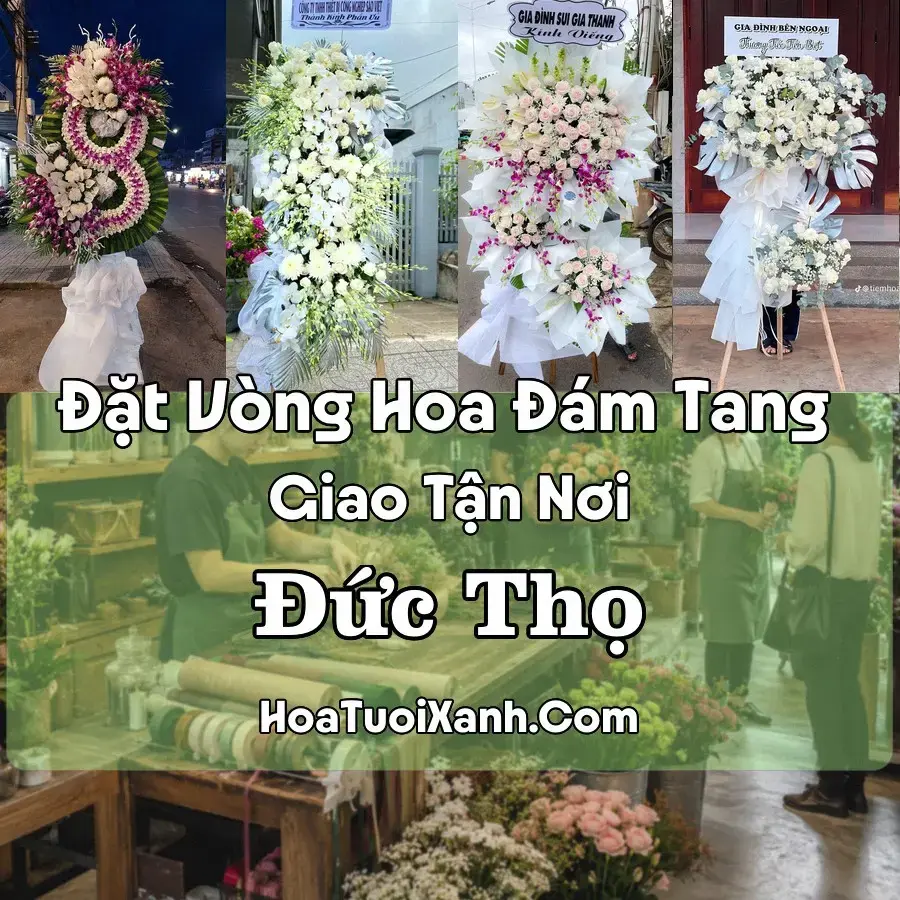Hoa Đám Tang Đức Thọ (Xã Đức Thọ, Hà Tĩnh mới)