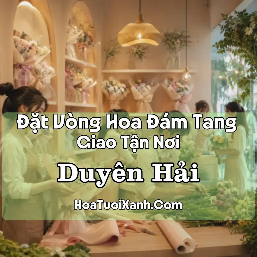 Hoa đám tang Duyên Hải