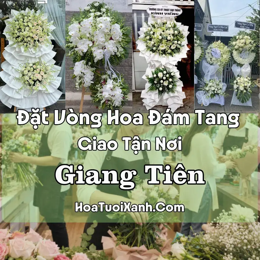 Hoa Đám Tang Giang Tiên (Xã Phú Lương, Thái Nguyên mới)