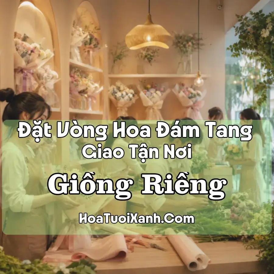 Hoa Đám Tang Giồng Riềng (Xã Giồng Riềng, An Giang mới)