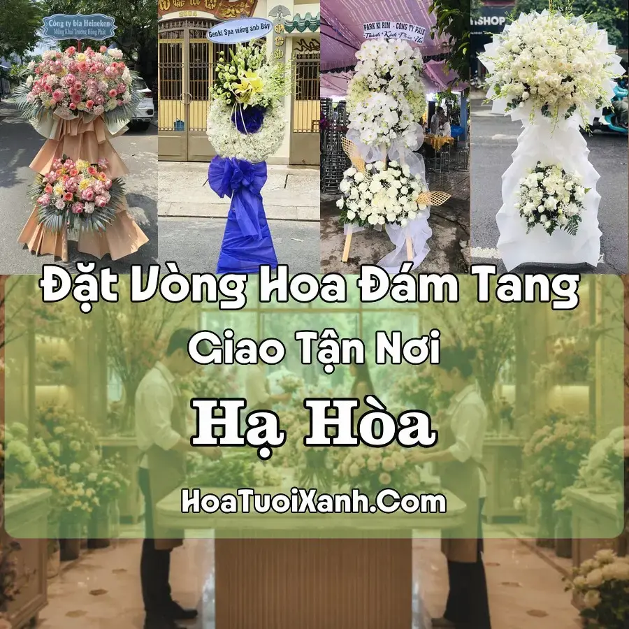 Hoa đám tang Hạ Hòa