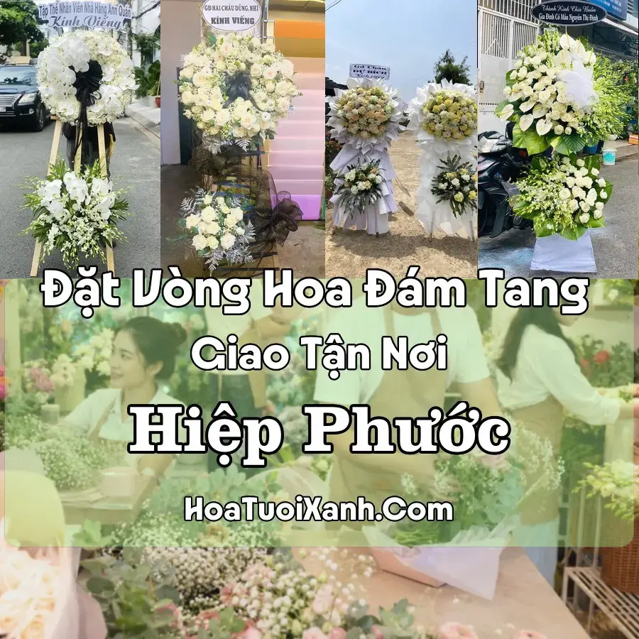 Hoa đám tang Hiệp Phước