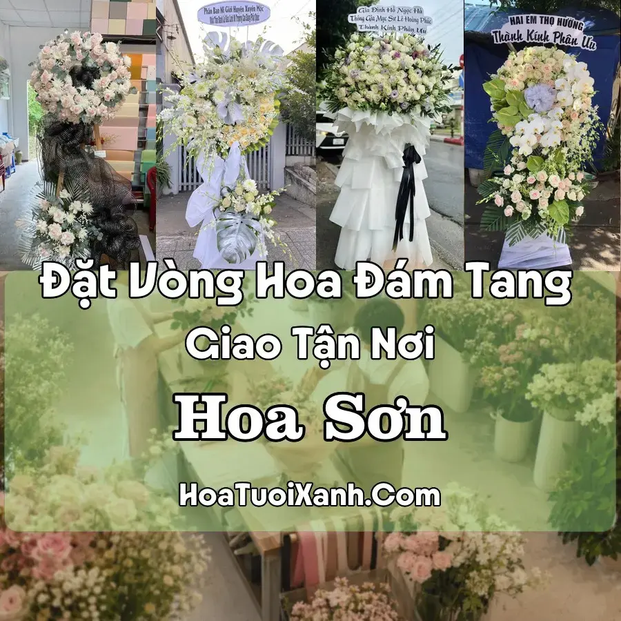 Hoa Đám Tang Hoa Sơn (Xã Liên Hòa, Phú Thọ mới)