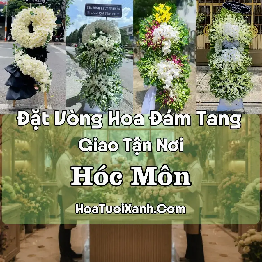 Hoa đám tang Hóc Môn