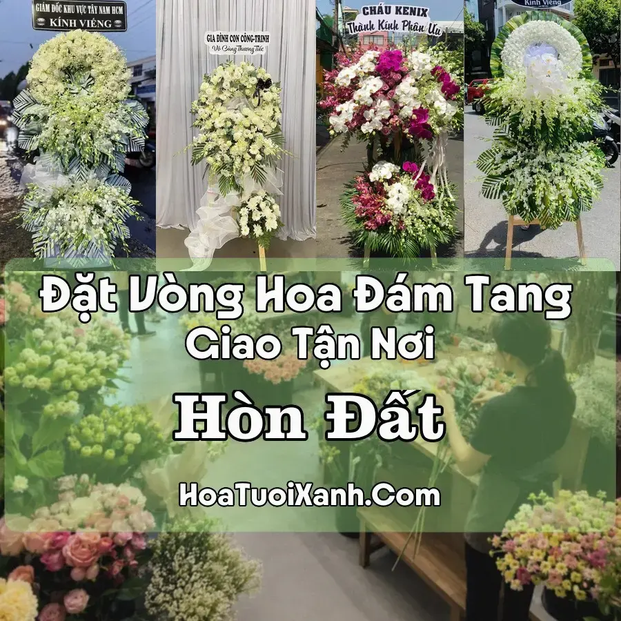 Hoa Đám Tang Hòn Đất (Xã Hòn Đất, An Giang mới)