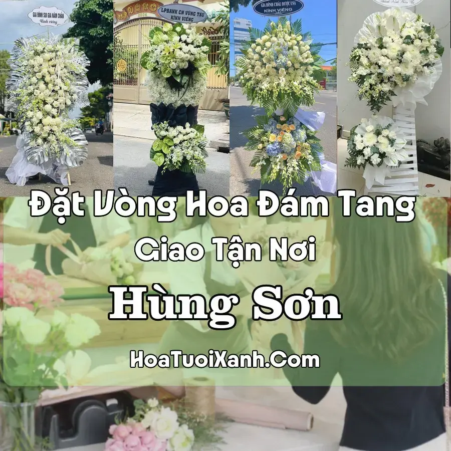 Hoa đám tang Hùng Sơn