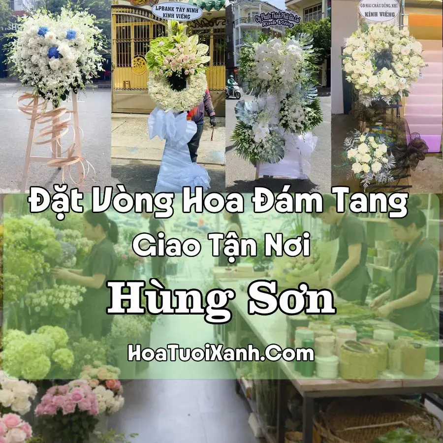 Hoa đám tang Hùng Sơn