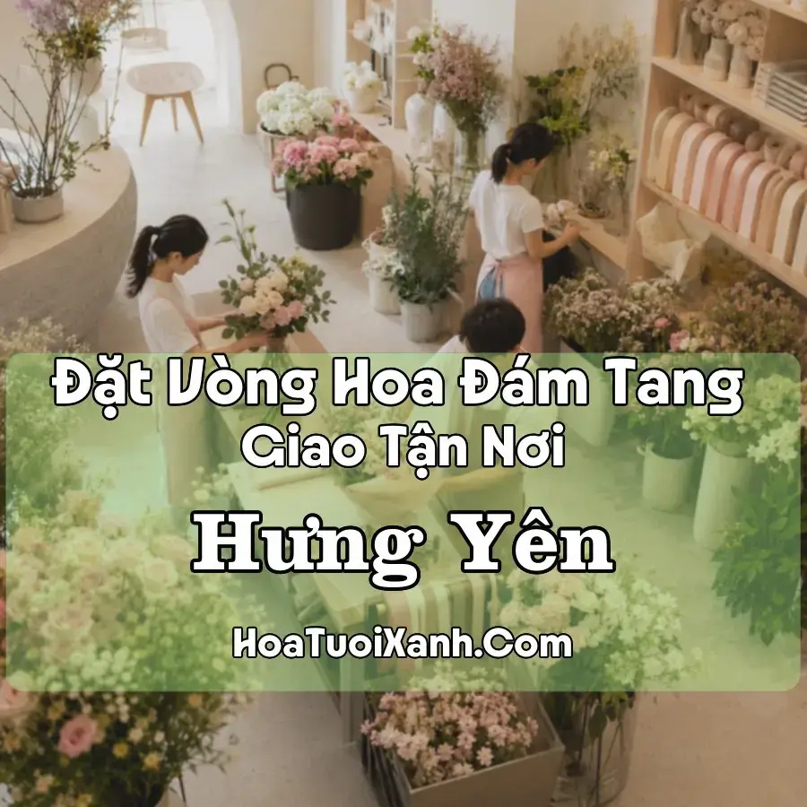 Hoa đám tang Hưng Yên