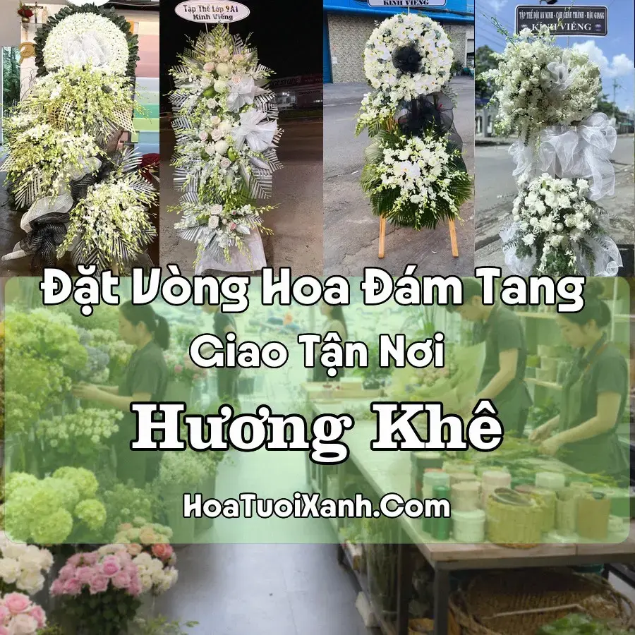 Hoa đám tang Hương Khê