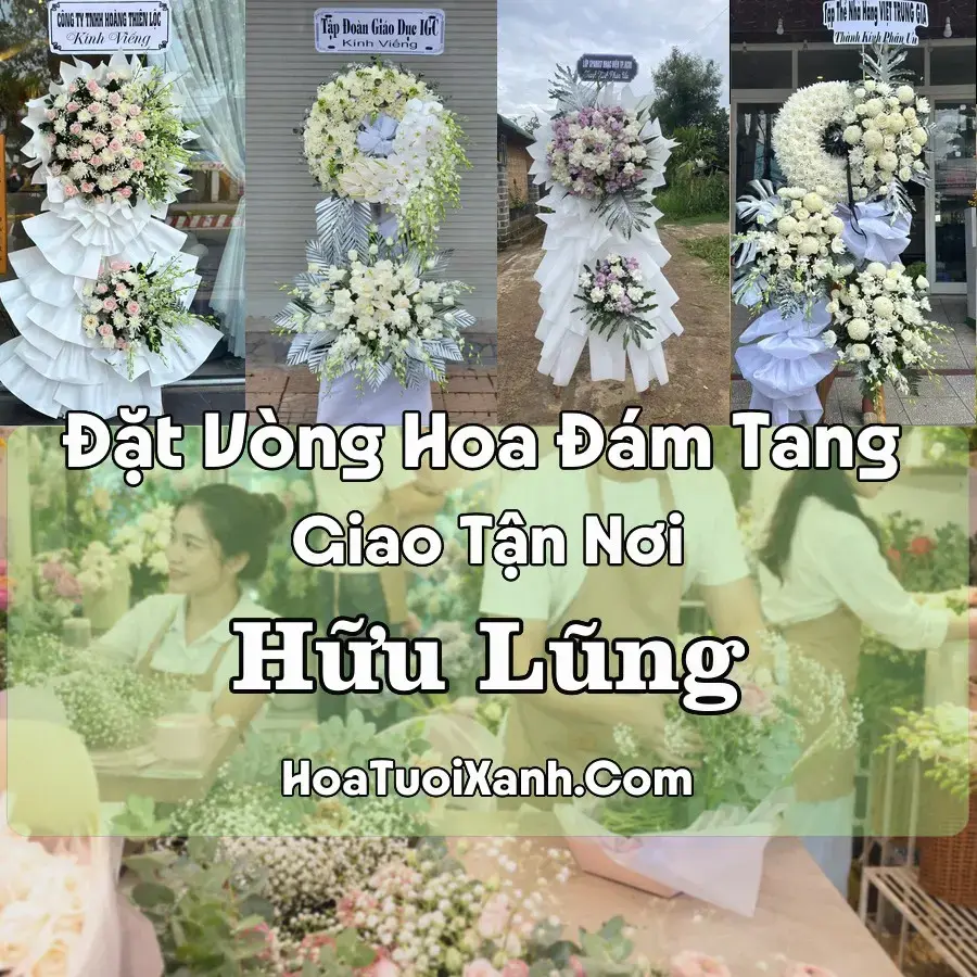 Hoa đám tang Hữu Lũng
