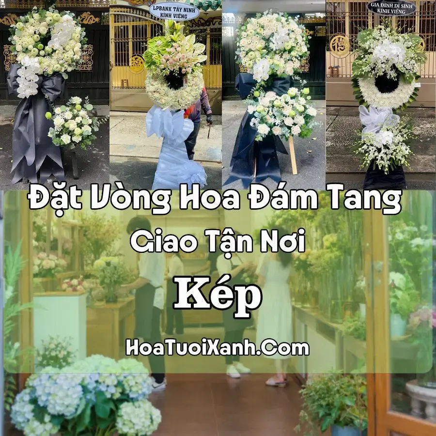 Hoa đám tang Kép