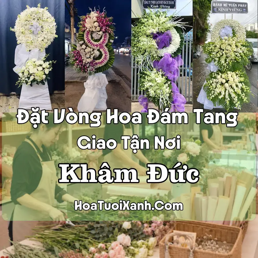 Hoa đám tang Khâm Đức