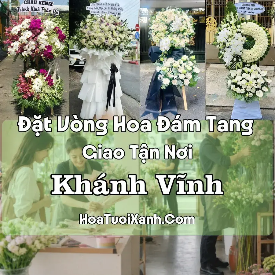 Hoa đám tang Khánh Vĩnh