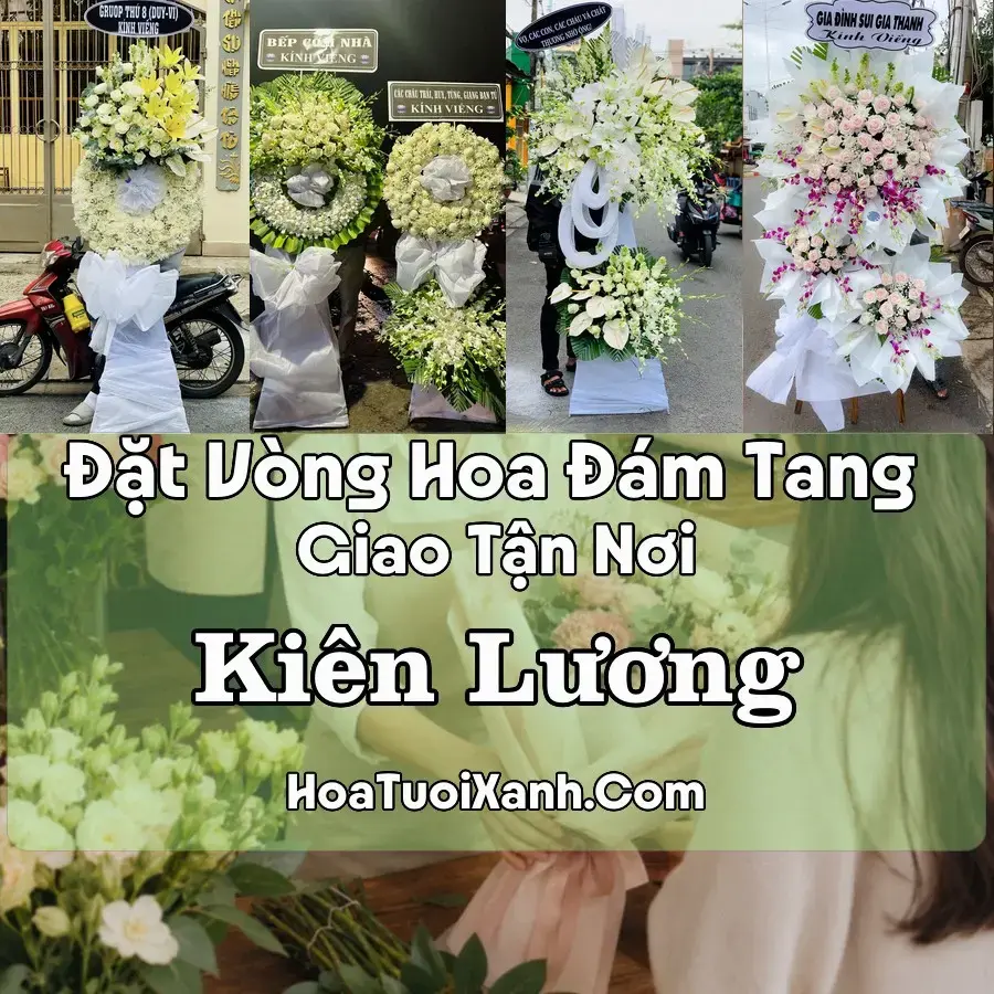 Hoa đám tang Kiên Lương
