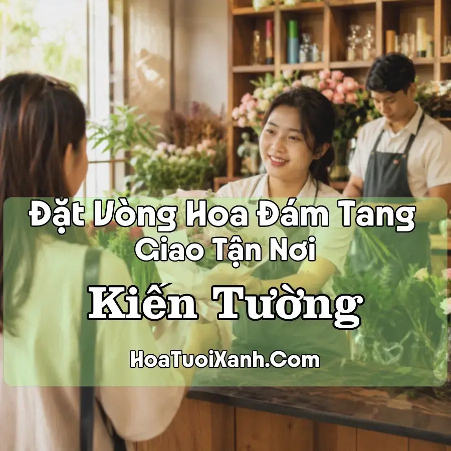 Hoa đám tang Kiến Tường