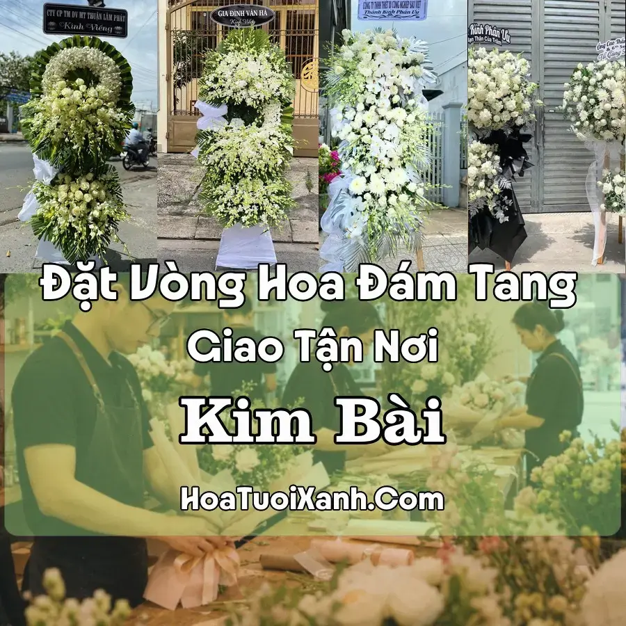 Hoa Đám Tang Kim Bài (Xã Thanh Oai, Hà Nội mới)