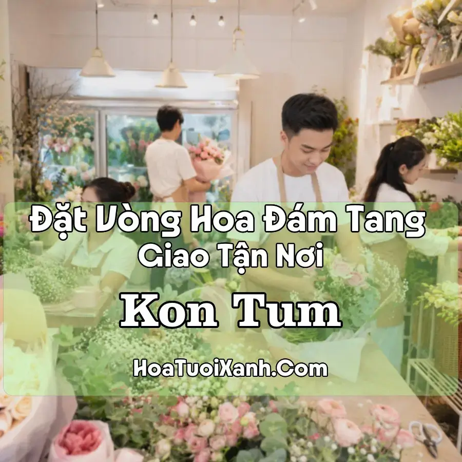 Hoa đám tang Kon Tum