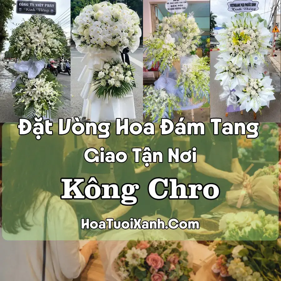 Hoa đám tang Kông Chro