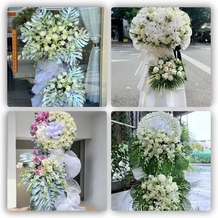 Bốn mẫu hoa đám tang La Hai